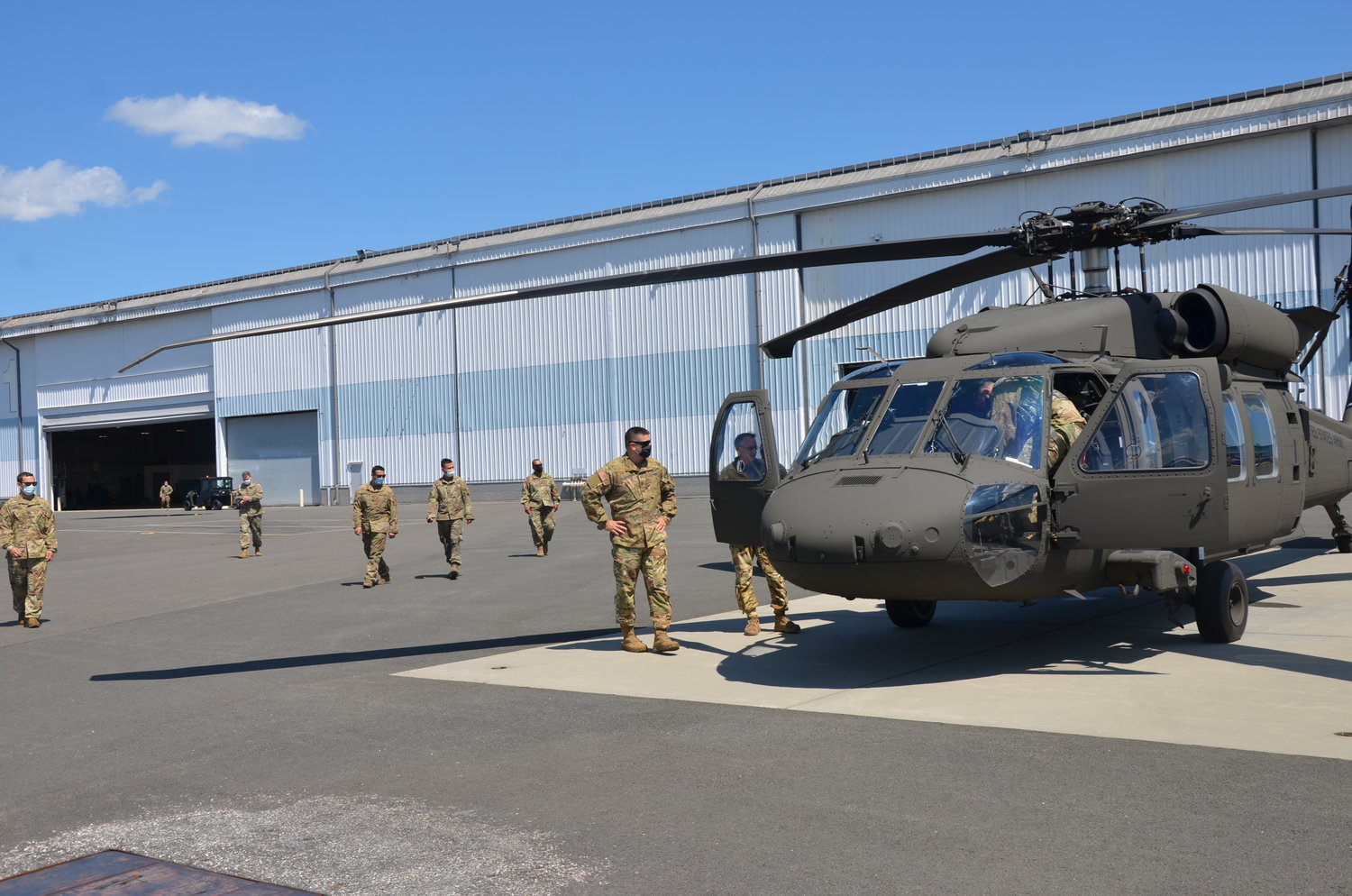 National Guard presents new helicopter at MacArthur Airport Trihamlet